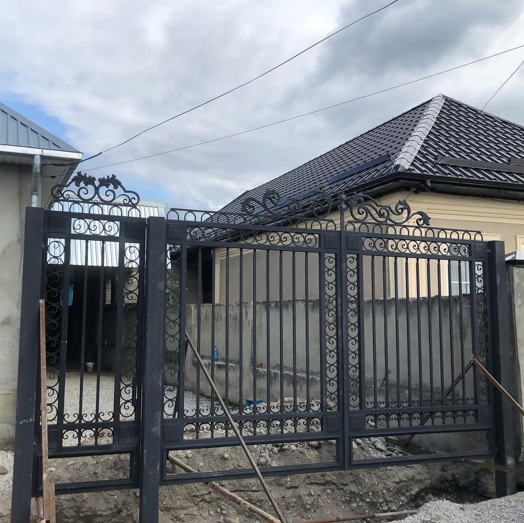 Металлические ворота в Кривом Роге