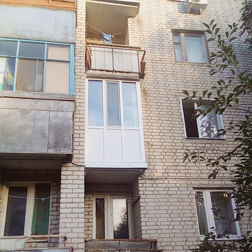 Ціна на французький балкон у Кривому Розі